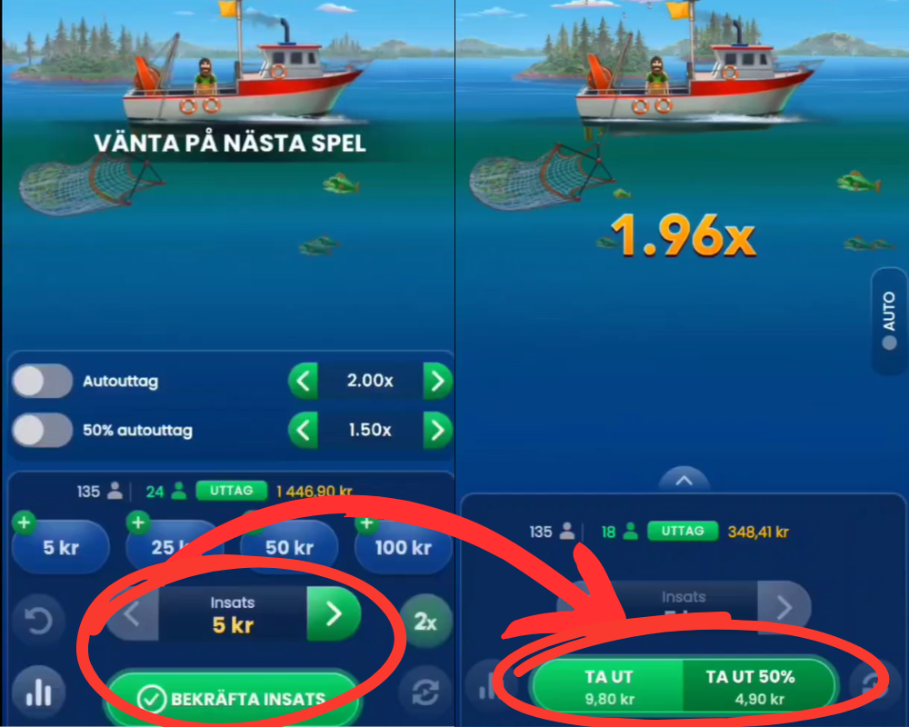 Hur man spelar Big Bass Crash