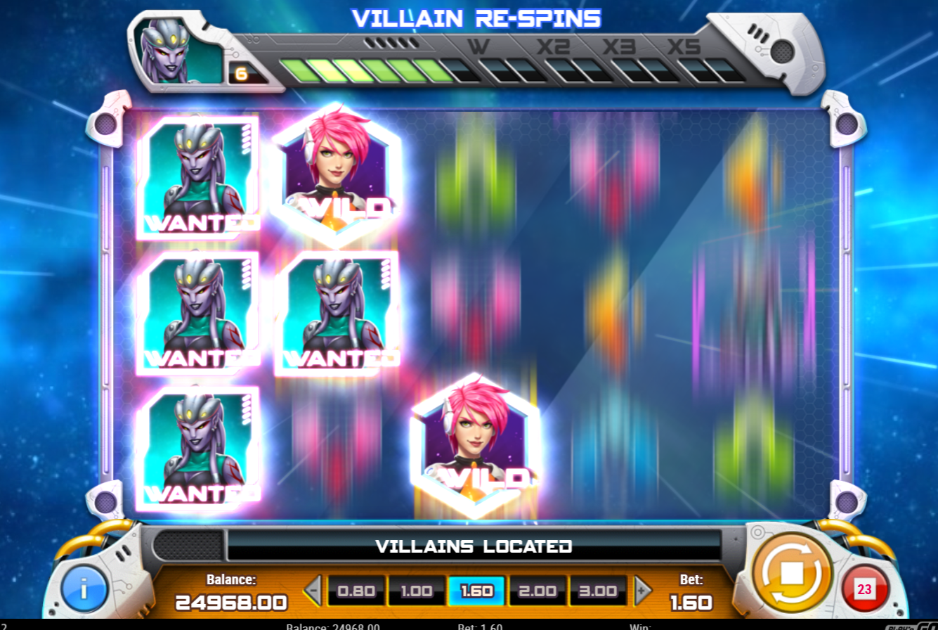 Villains blir sticky wilds i Iron Girl från Play'n GO