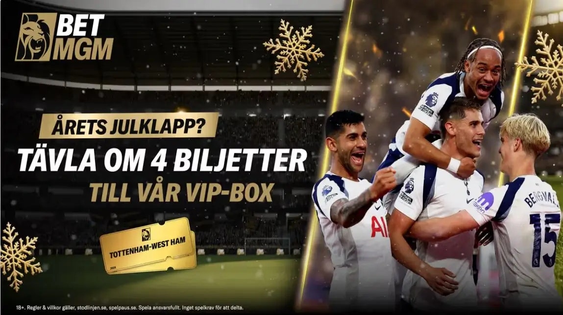 Vinn en VIP-fotbollsresa till London på BetMGM