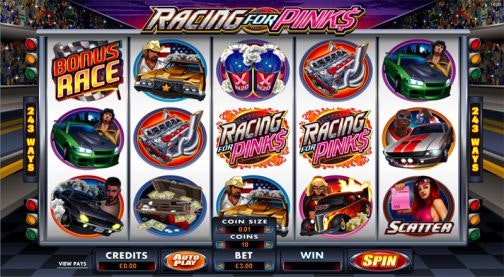 Free spins i Racing For Pinks