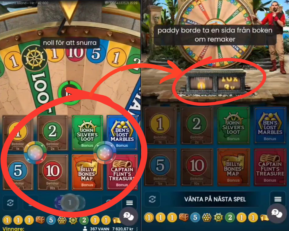 Hur du spelar Treasure Island: lägg din insats och invänta multiplikatorn