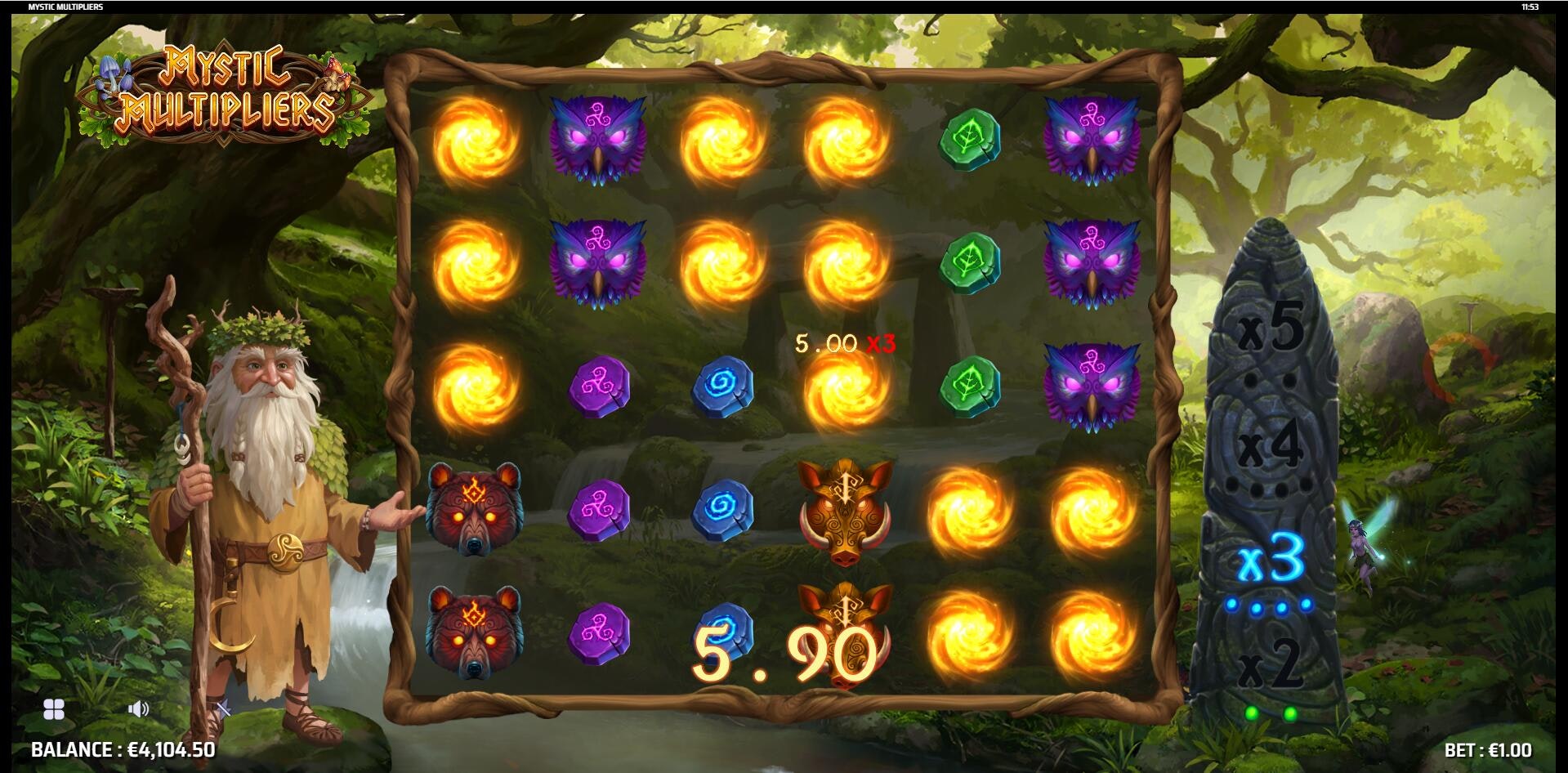 Mystic Multipliers från Relax Gaming