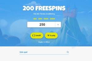3 casinon som ger 200 free spins 