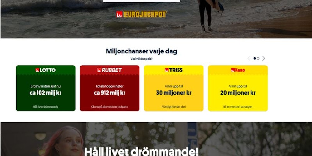 Ännu en svensk spelare har vunnit Eurojackpot