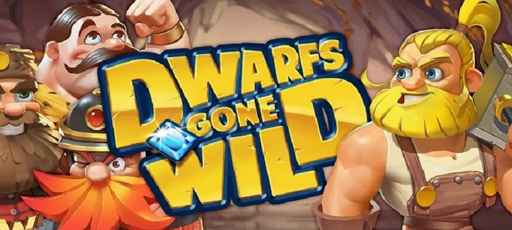 Bonusrace och free spins i nya sloten Dwarfs Gone Wild