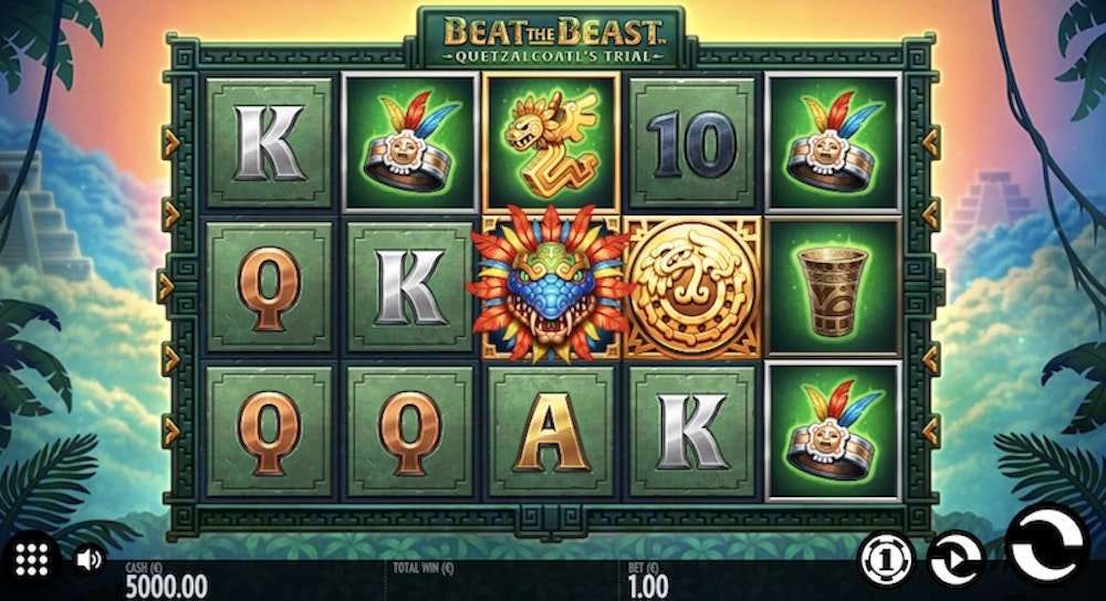 Beat the Beast - Quetzalcoatls Trial från Thunderkick