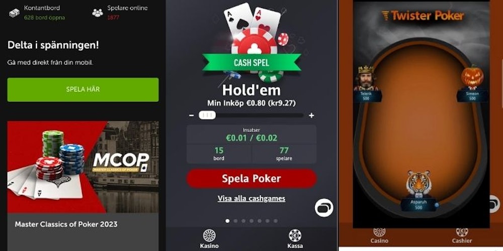 Poker hos Betsafe