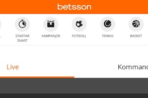Hurra! Nu finns ny mobil oddsavdelning hos Betsson - Spela här idag