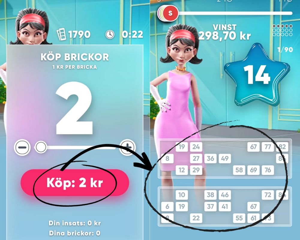 Köp dina brickor