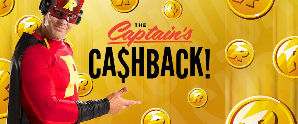 Captains Cashback ger dig upp till 25%