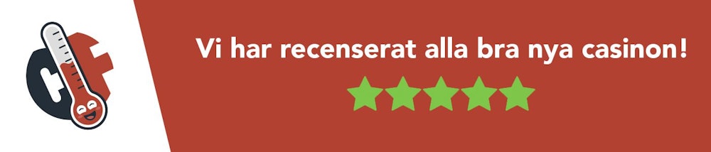 Nya casinorecensioner på CasinoFeber