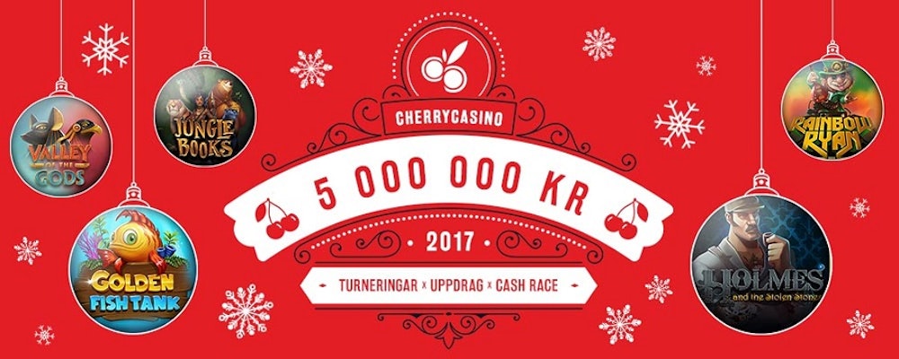 Cherry Julkalender 5 miljoner