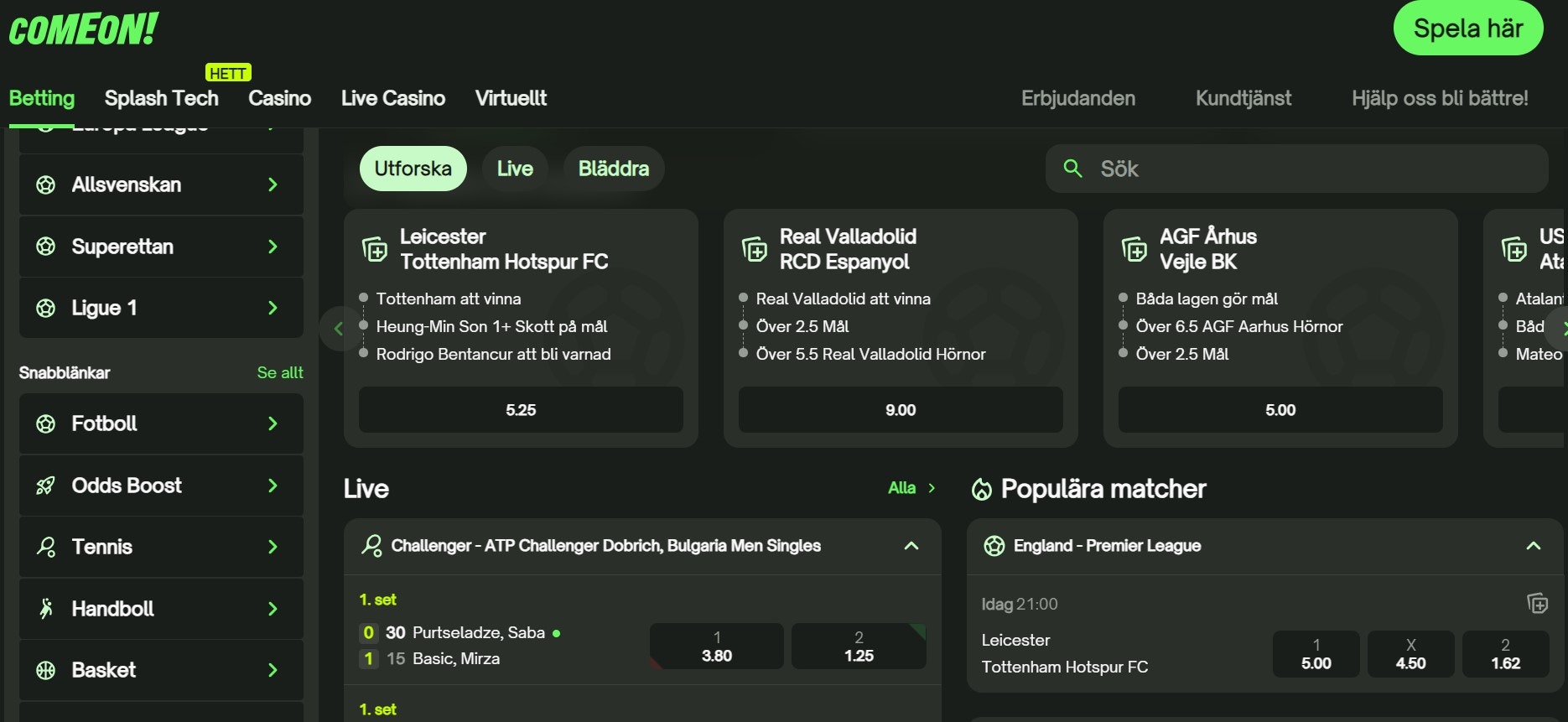 ComeOn blir Årets Sportsbook på EGR Nordics 2024