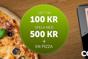 ComeOn bjuder nya spelare på pizza!