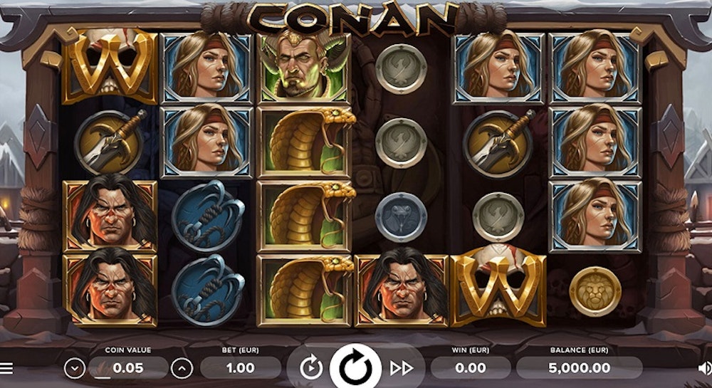 Conan The Barbarian Slot från NetEnt