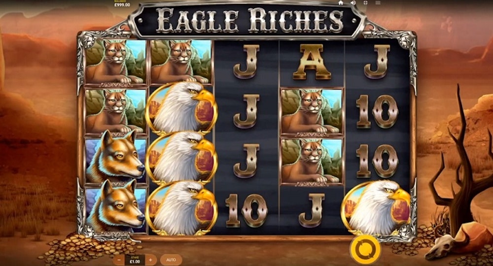 Eagle Riches från Red Tiger Gaming