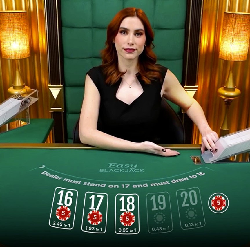 Easy Blackjack från Evolution