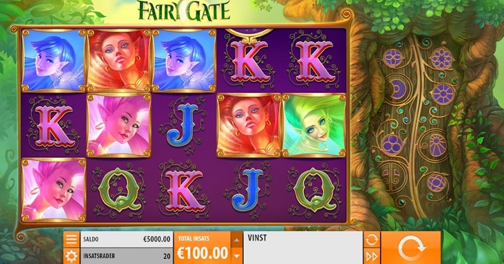 Omspinn i Fairy Gate