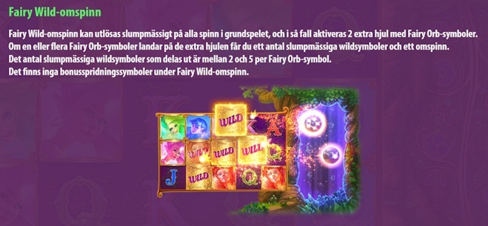 Omspinn i Fairy Gate