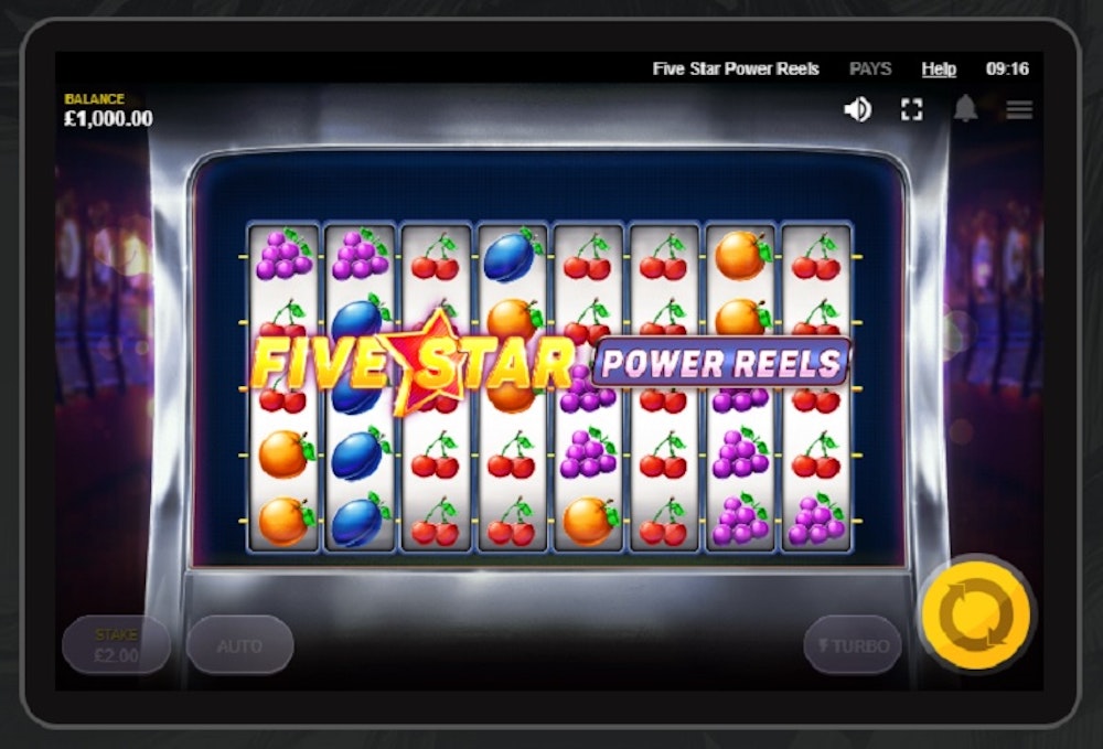 Five Star Power Reels från Red tiger Gaming