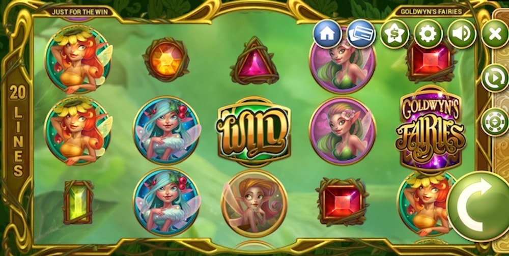 Goldwyns Fairies: Ny slot från Just for the Win äntligen släppt!