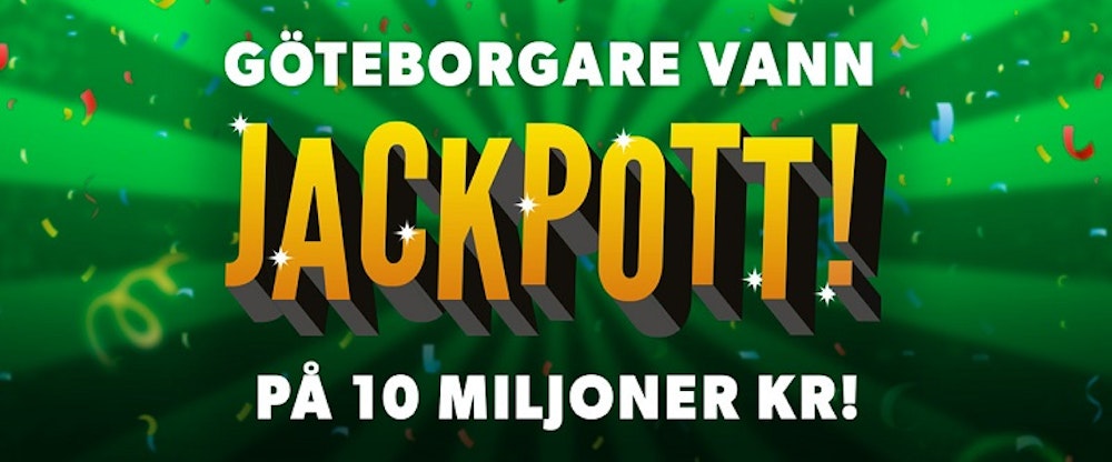 Göteborgare vann 10 miljoner kronor hos Rizk Casino