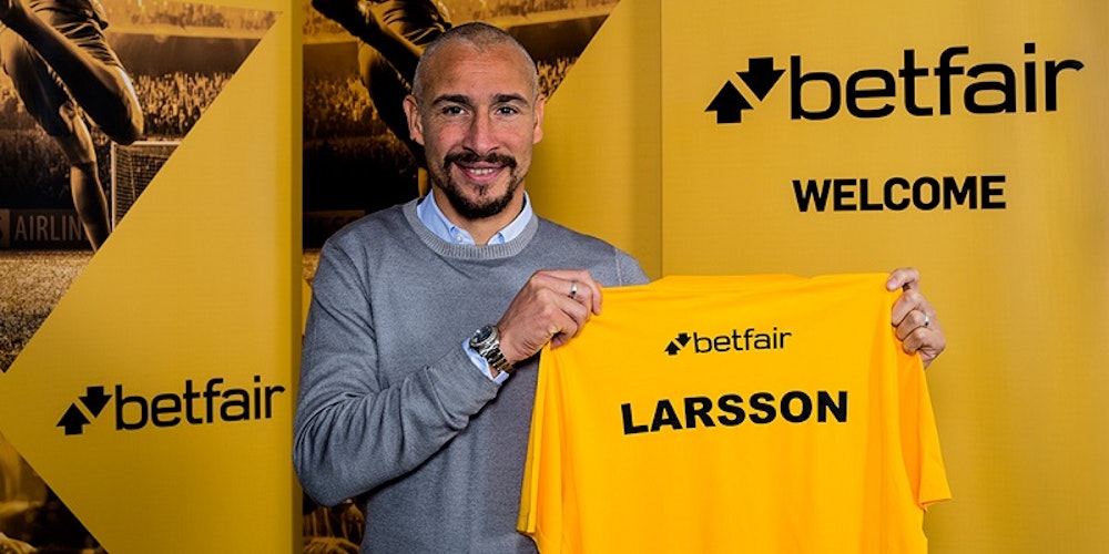 Henrik Larsson blir ambassadör för spelbolag