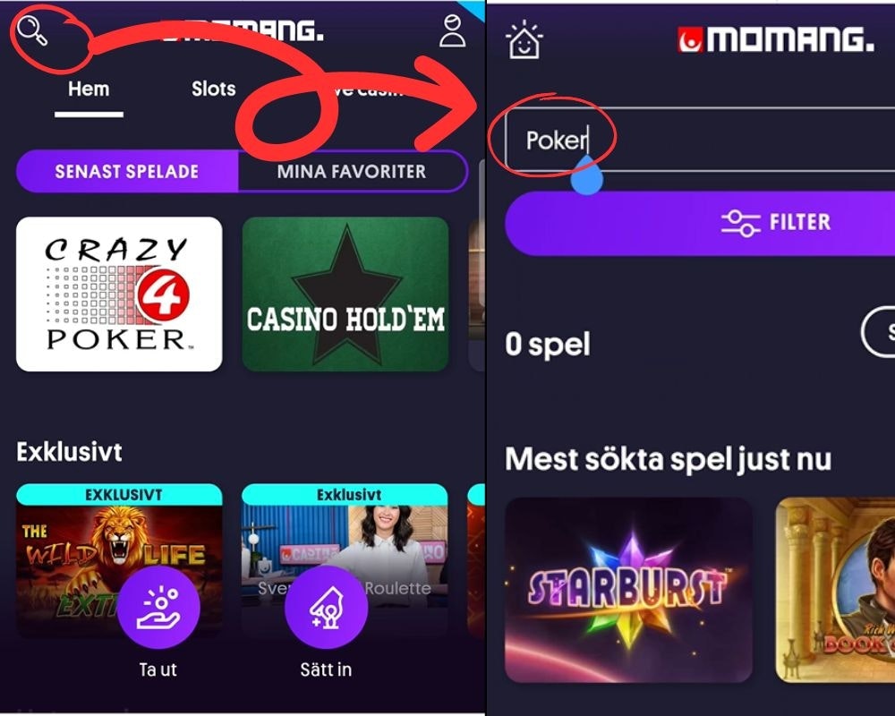 Hitta vart man kan spela videopoker gratis