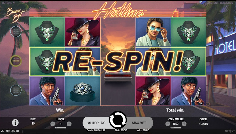 Inte bara freespins - det finns re-spins också