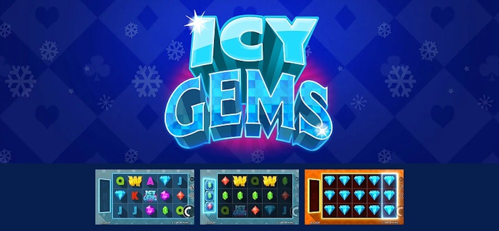Spelleverantören Just For The Win släpper nya spelet Icy Gems