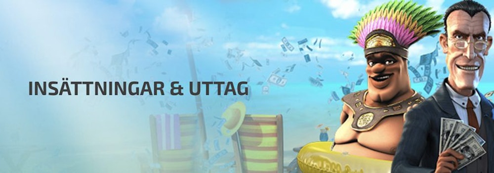 Insättningar & uttag hos Boa Boa Casino