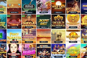Jackpott-Hub som samlar alla spel med Jackpott