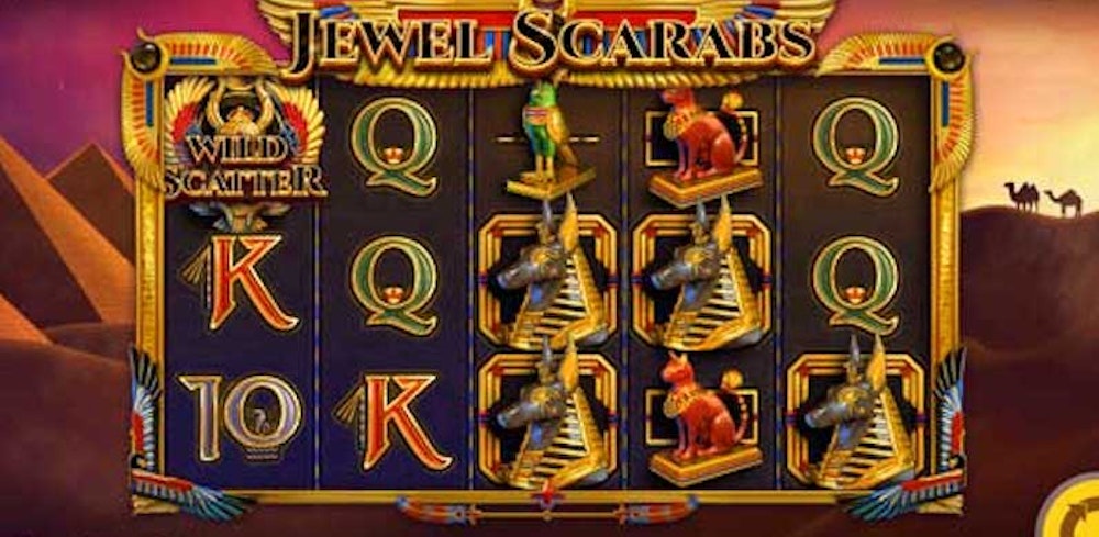 Jewel Scarabs från Red Tiger Gaming