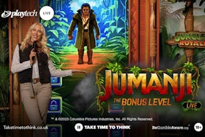 Jumanji: The Bonus Level – nytt livespel från Playtech