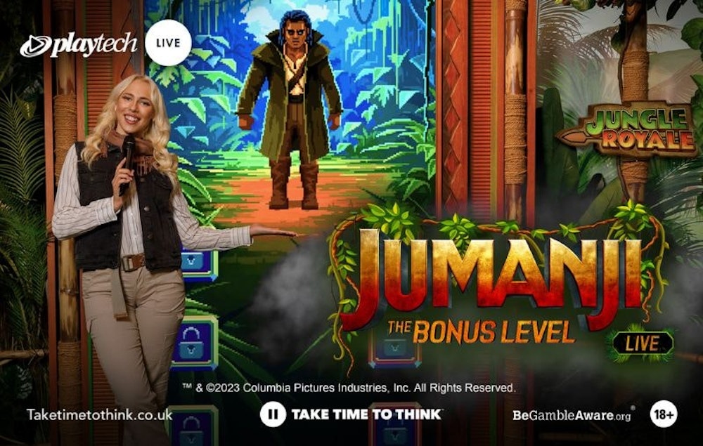 Jumanji: The Bonus Level – nytt livespel från Playtech