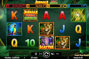 Jungle Mega Moolah från Microgaming