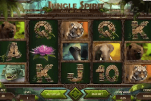 Snabbtitt på kommande slot från NetEnt: Jungle Spirit