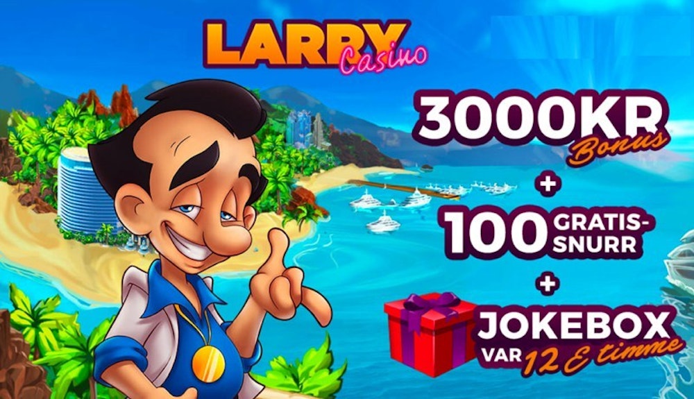 Leisure Suit Larry är tillbaka - i form av ett Nytt Casino 2017!