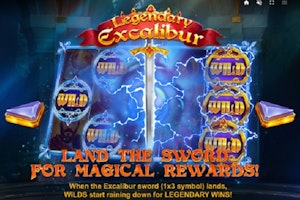 Legendary Excalibur från Red Tiger Gaming
