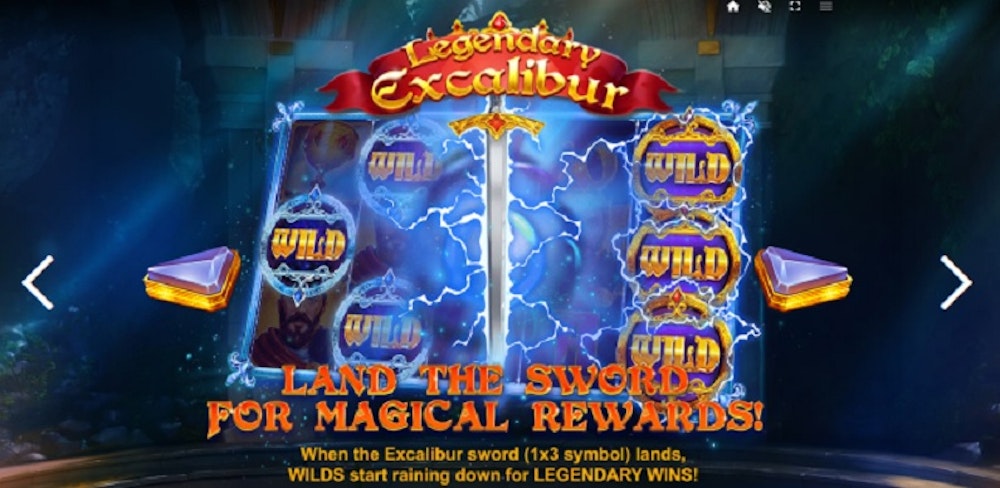 Legendary Excalibur från Red Tiger Gaming