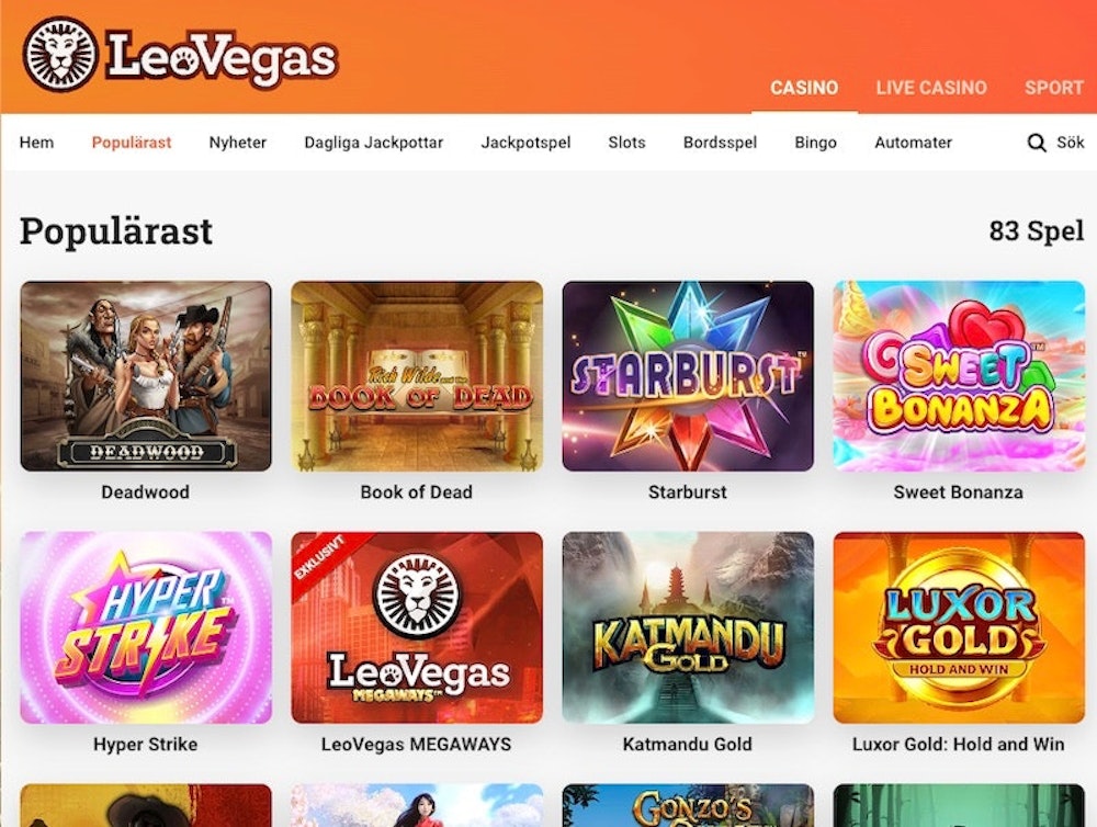 Leovegas casino inleder samarbete med forskare på KI