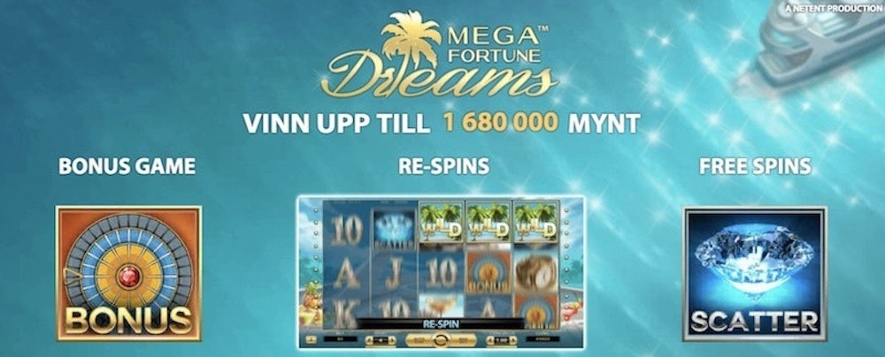 Bonusfunktionerna i Mega Fortune Dreams