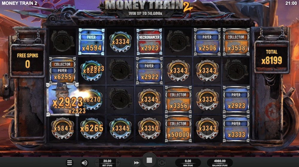 Spelare vann över 650 000 kr på Money Train 2