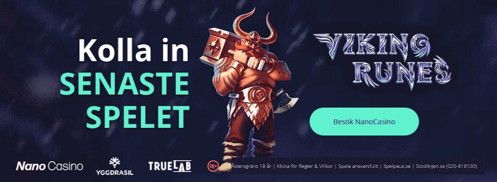 Prova nya Viking Runes hos Nano Casino