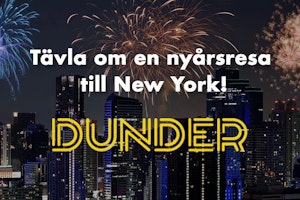 Fira in det nya året i New York med Dunder