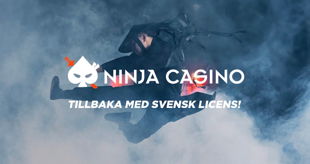 Ninja Casino gör comeback i Sverige