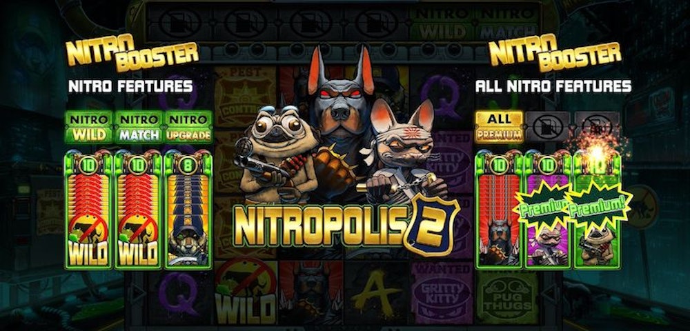 Nitropolis 2 från Elk Studios