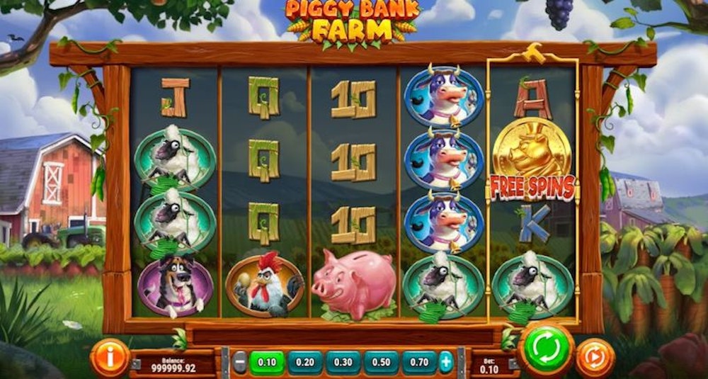 Piggy Bank Farm från Play n Go