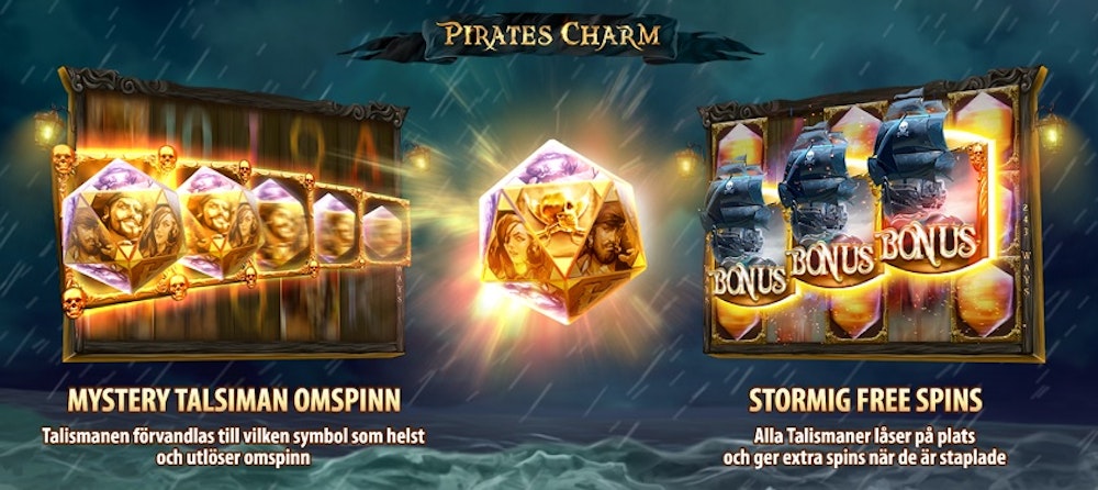 Funktionerna i Pirates Charm