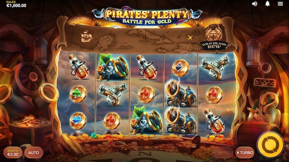 Pirates' Plenty - Battle for Gold från Red Tiger Gaming